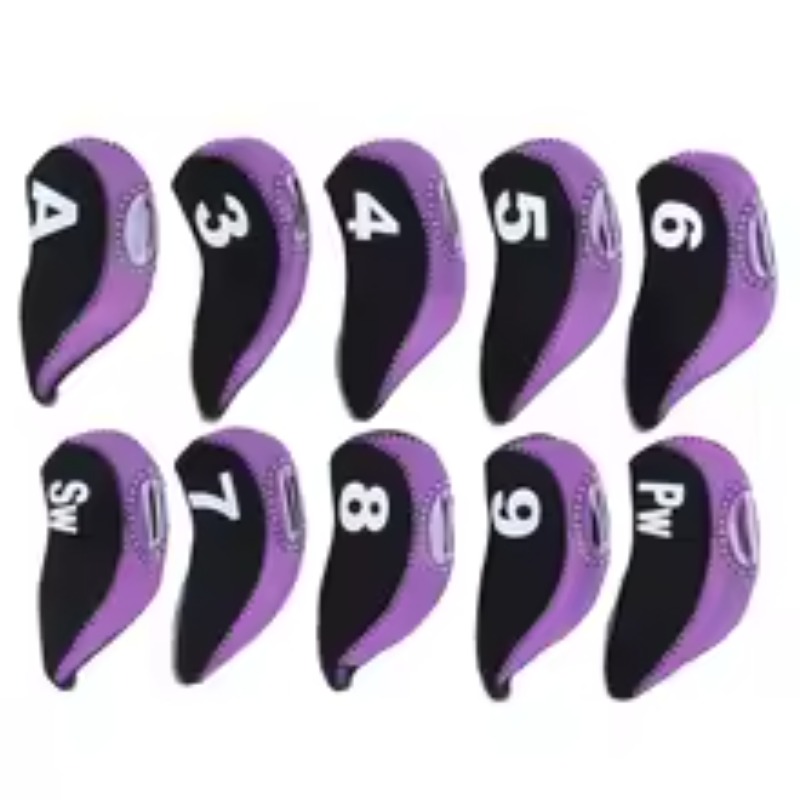 Travel Accessories Us - New Neoprene Black Purple Number Convenient
