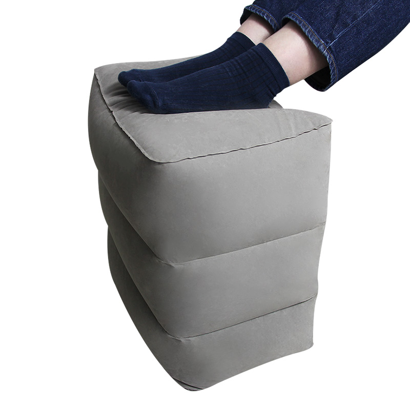 Travel Accessories In Train - 3 Layers Inflatable Travel Foot Rest