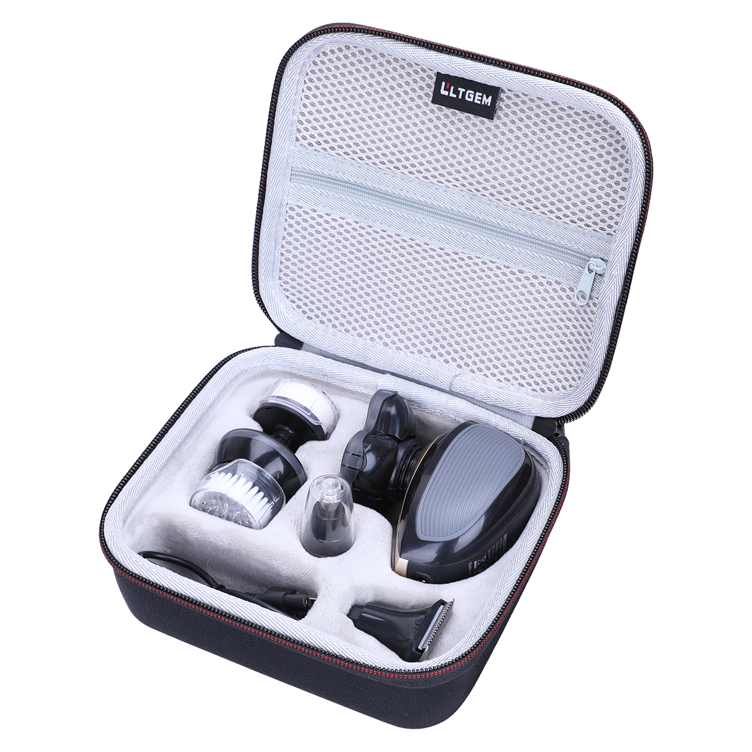 Travel Accessories Kit For Men - LTGEM Razor Case for Bald Men