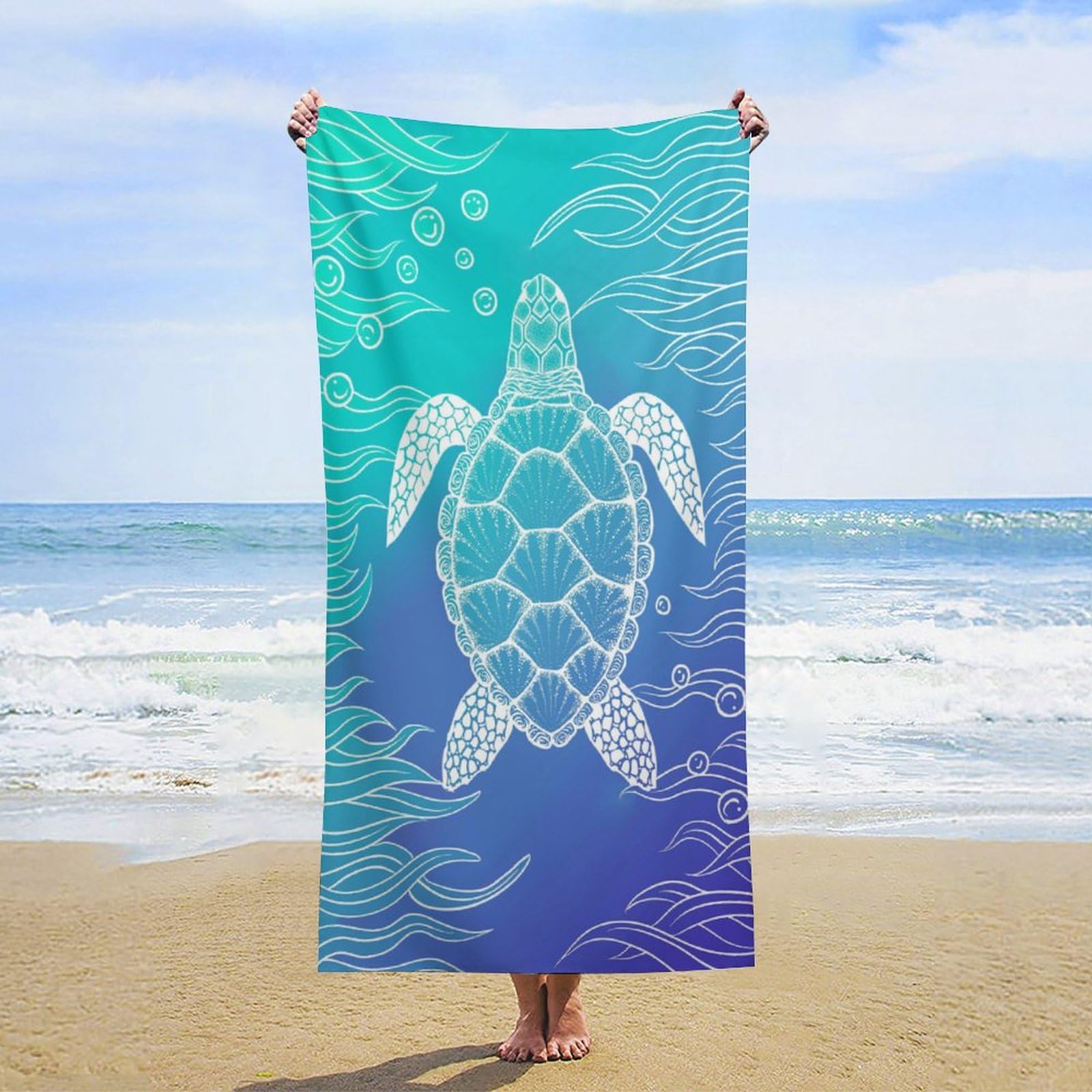 Microfiber Beach TowelLarge Qu - Travel Towel Quick Dry avis et prix