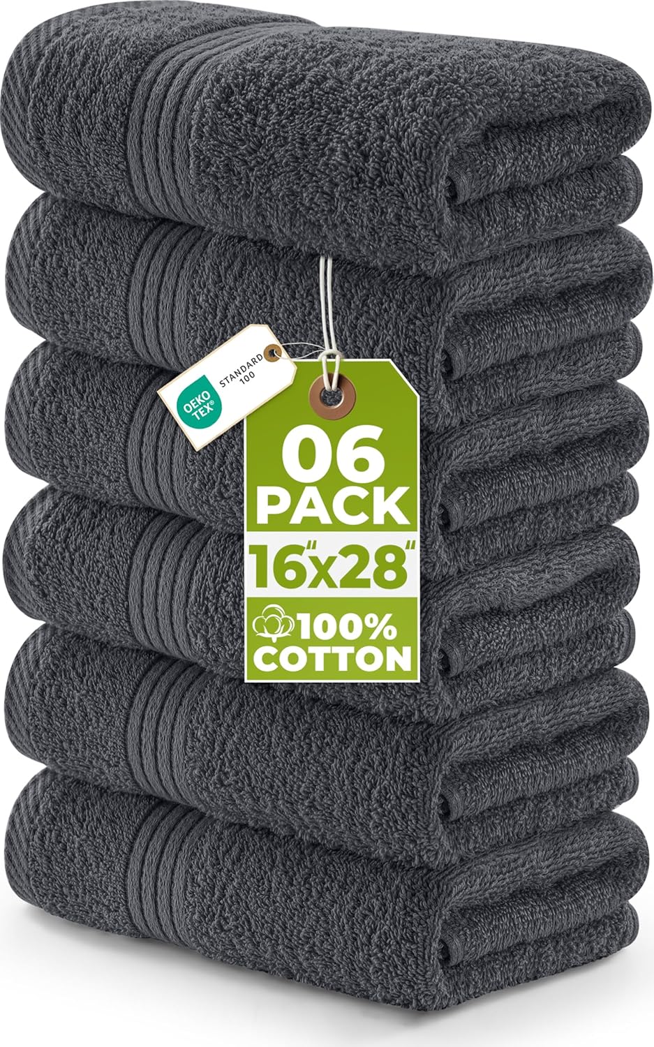 6 Piece Hand Towels Set 16x28  - Travel Towel Quick Dry avis et prix