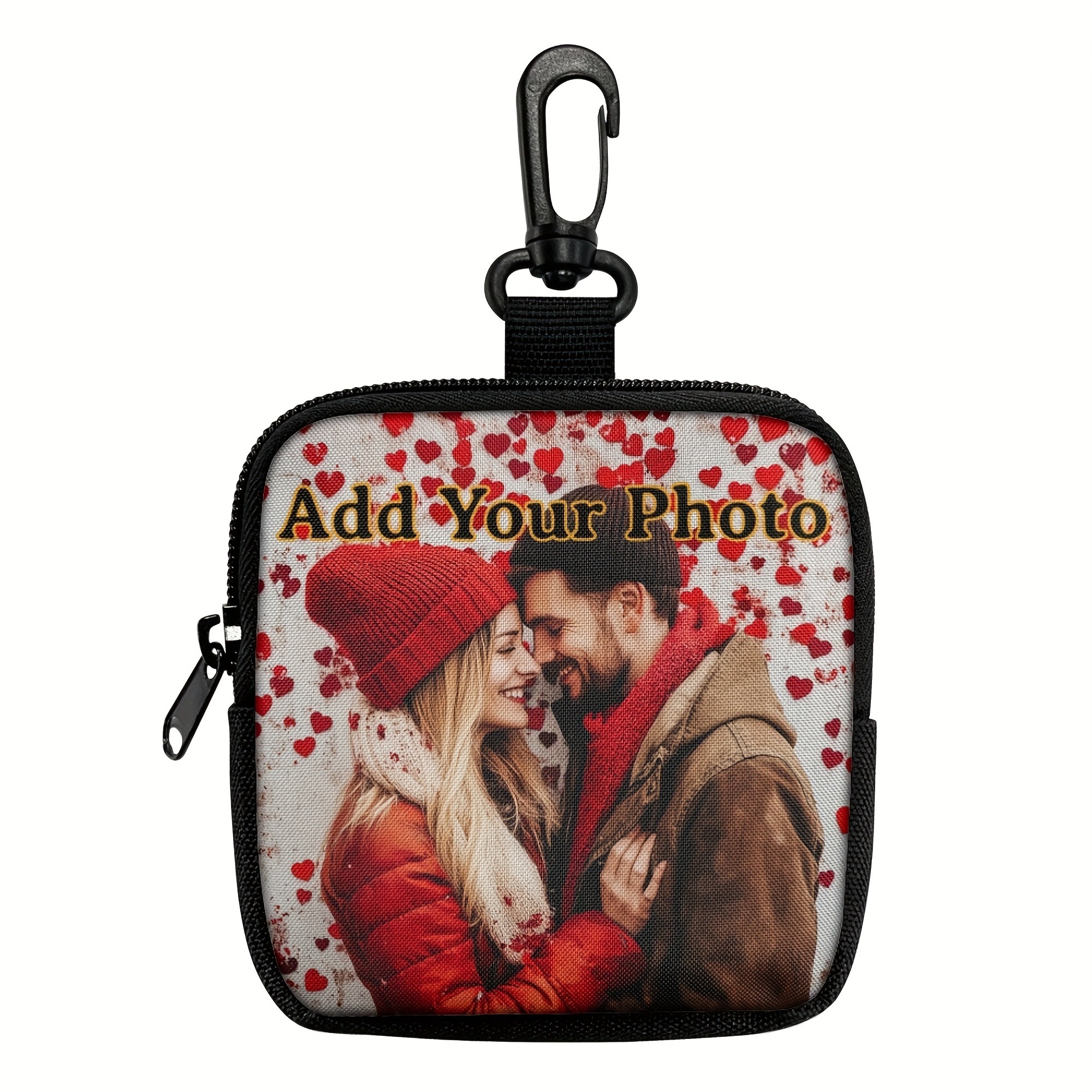 Custom Photo Coin Bag Mini Ear - Travel Accessories Pouch For Women avis et prix