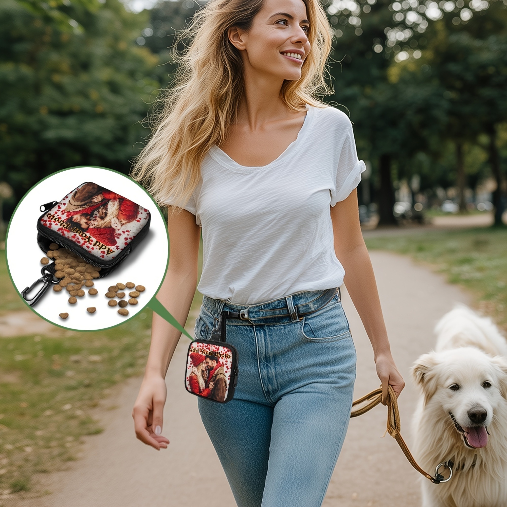 Custom Photo Coin Bag Mini Ear - Travel Accessories Pouch For Women avis et prix