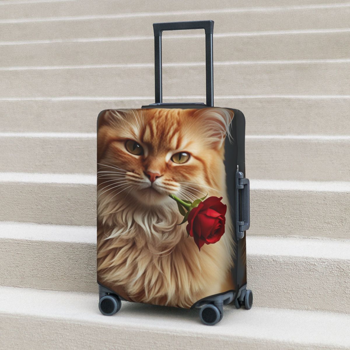 Kawaii Elegant Long-haired Cat - Travel Accessories Long Flight avis et prix