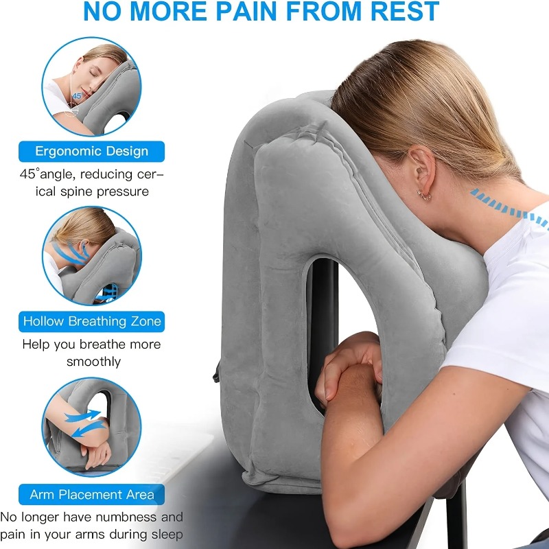 Inflatable Travel Pillows with - Travel Accessories Long Flight avis et prix