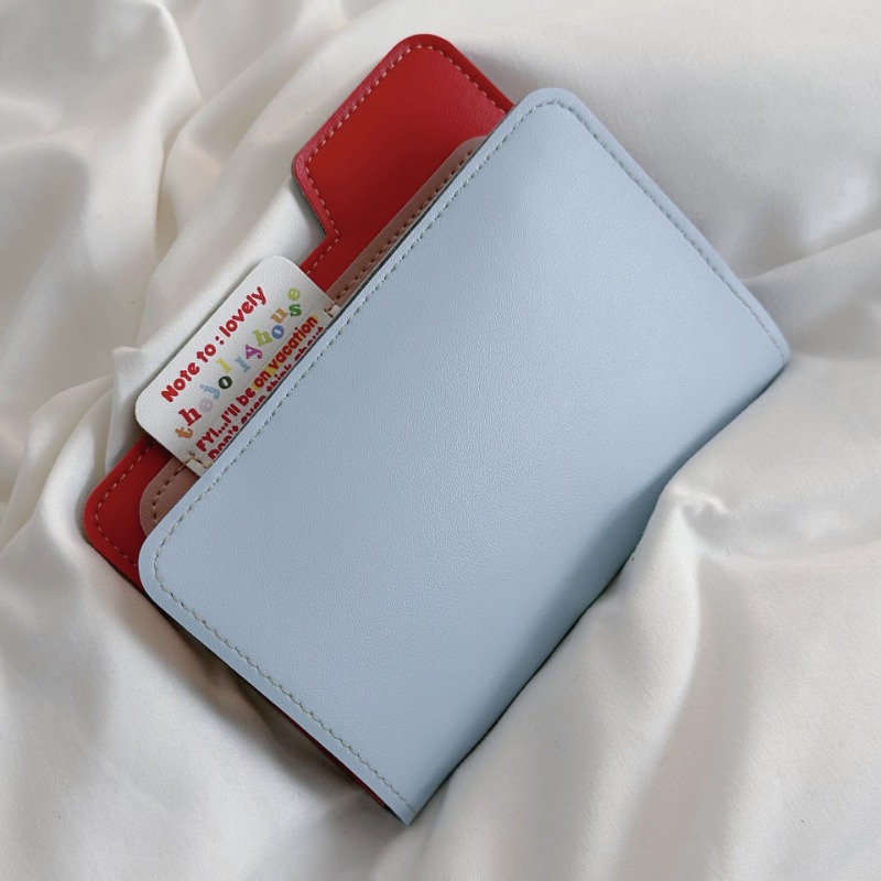 Ins Color Block Passport Holde - Travel Accessories Pouch For Women avis et prix