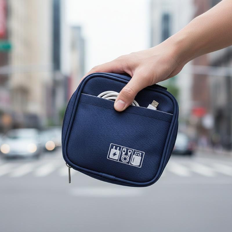 【Y】Waterproof Portable Cable O - Travel Accessories Pouch avis et prix