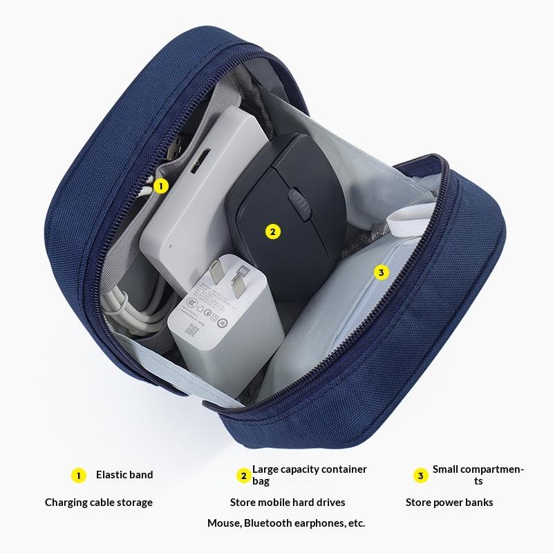 【Y】Waterproof Portable Cable O - Travel Accessories Pouch avis et prix