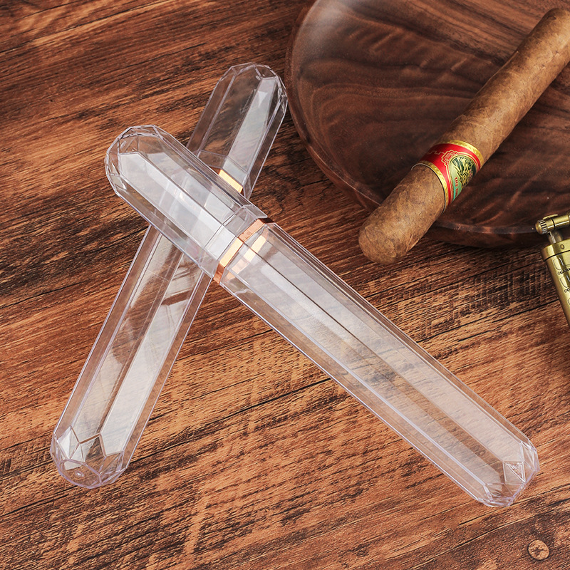 Acrylic Travel Cigar Tube Fash - Travel Accessories Us avis et prix