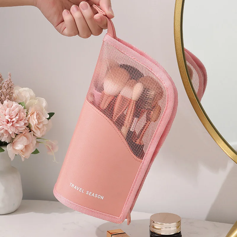 Travel Makeup Brush Bag Portab - Travel Accessories Pouch avis et prix