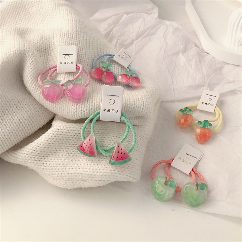 Kids Carrot Hair Ties 5 Pair N - Travel Accessories With Kids avis et prix