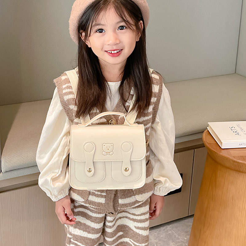 Bear Kids Backpack PU Leather  - Travel Accessories With Kids avis et prix