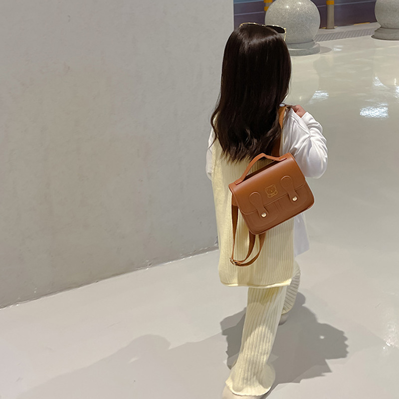 Bear Kids Backpack PU Leather  - Travel Accessories With Kids avis et prix