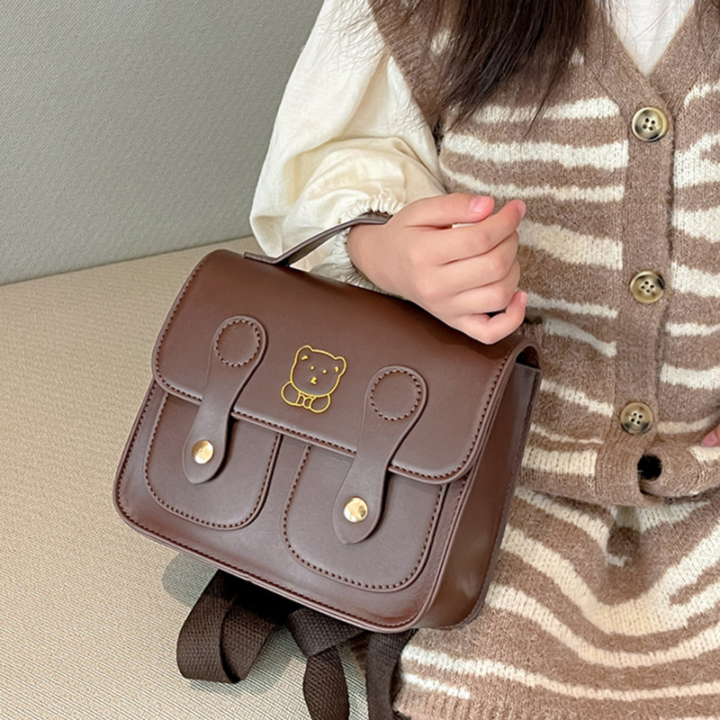 Bear Kids Backpack PU Leather  - Travel Accessories With Kids avis et prix