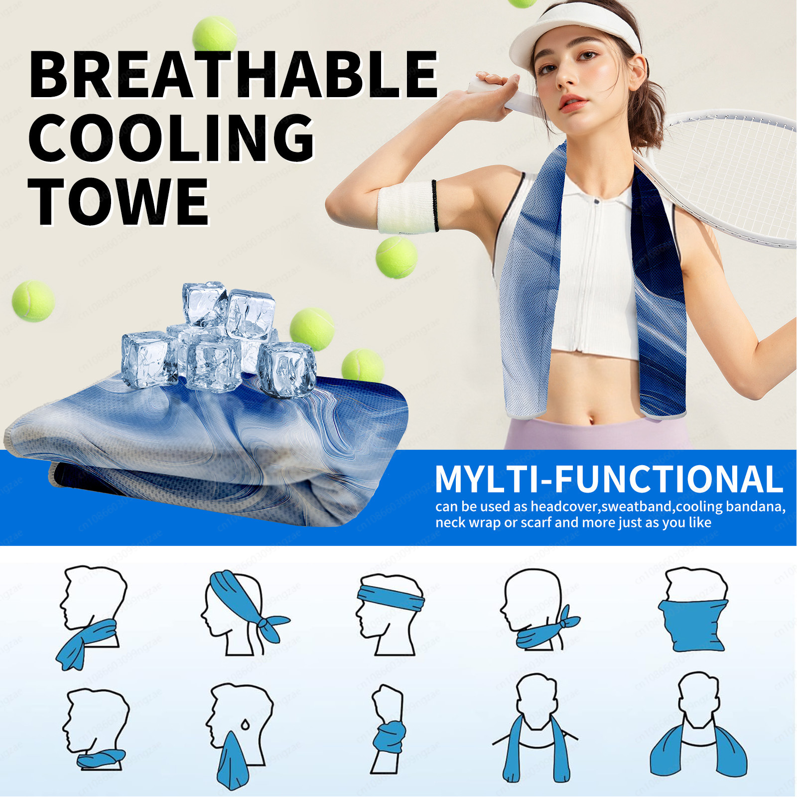 Cooling Quick Dry Sports Towel - Travel Towel Quick Dry avis et prix
