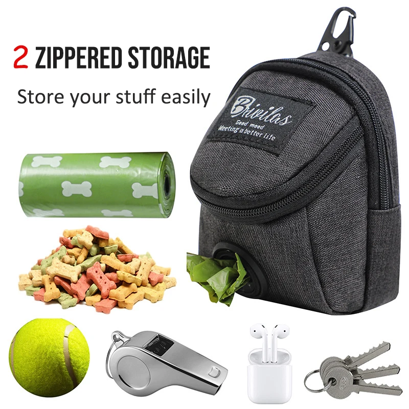 Pet Dog Treat Pouch Poop Dispe - Travel Accessories In Train avis et prix