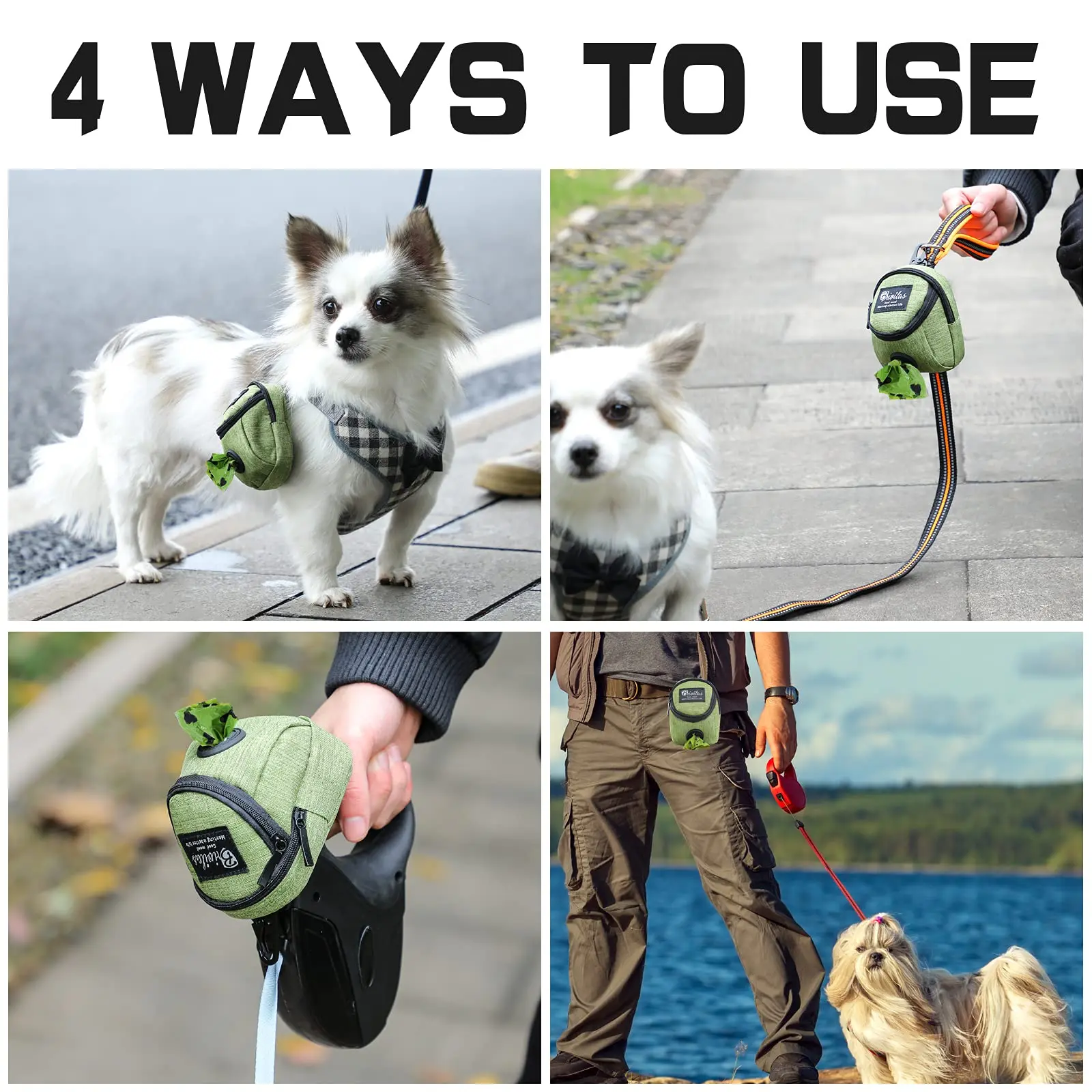 Pet Dog Treat Pouch Poop Dispe - Travel Accessories In Train avis et prix