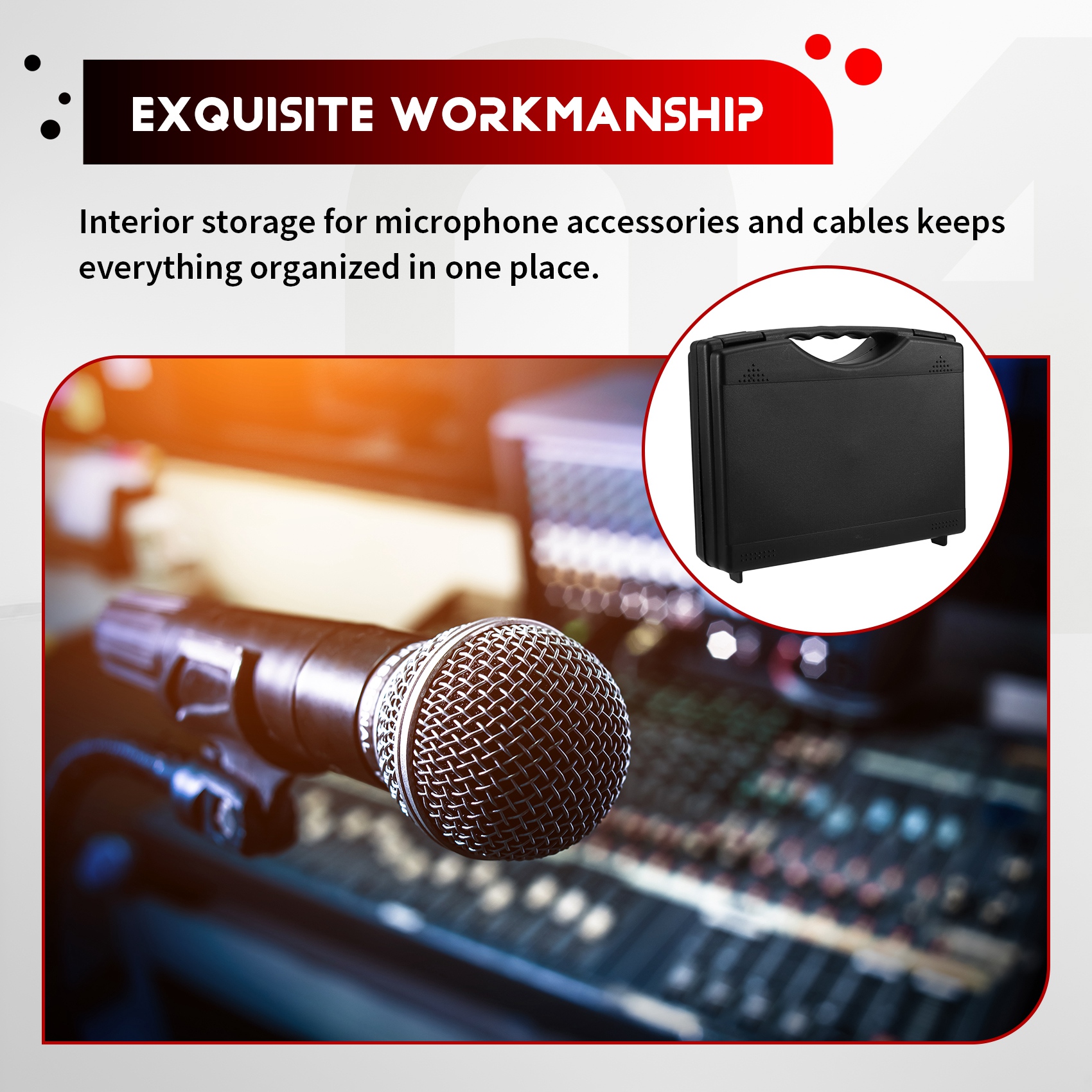 Can buy Microphone Storage Box - Travel Accessories To Buy avis et prix