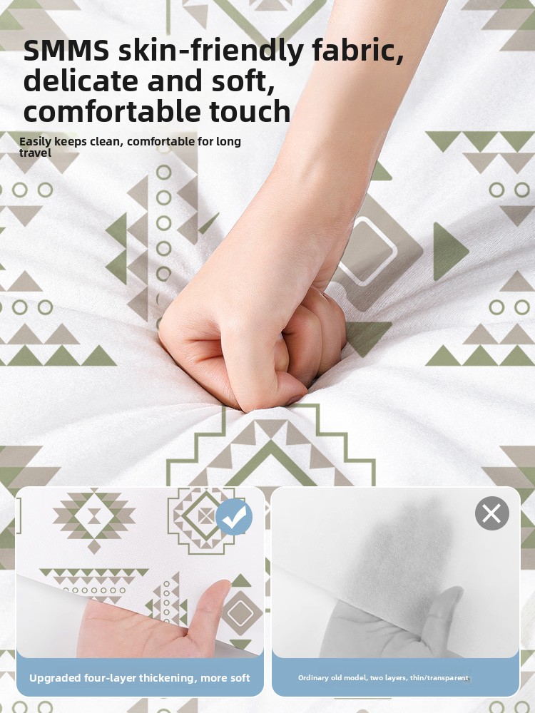 Disposable Thickened Printed   - Travel Accessories In Train avis et prix