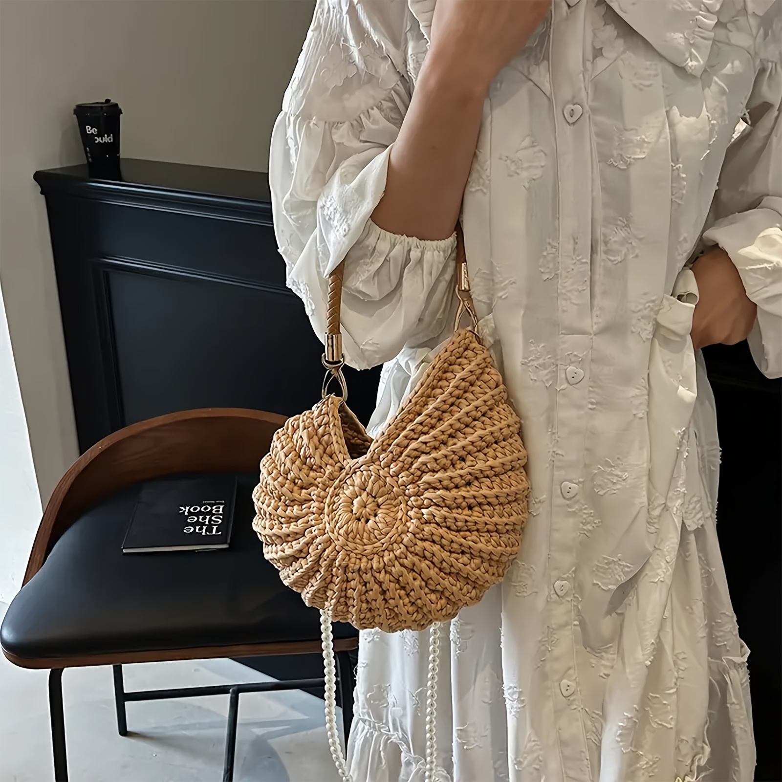 Shell Handbag, Large Capacity  - Travel Accessories Us avis et prix