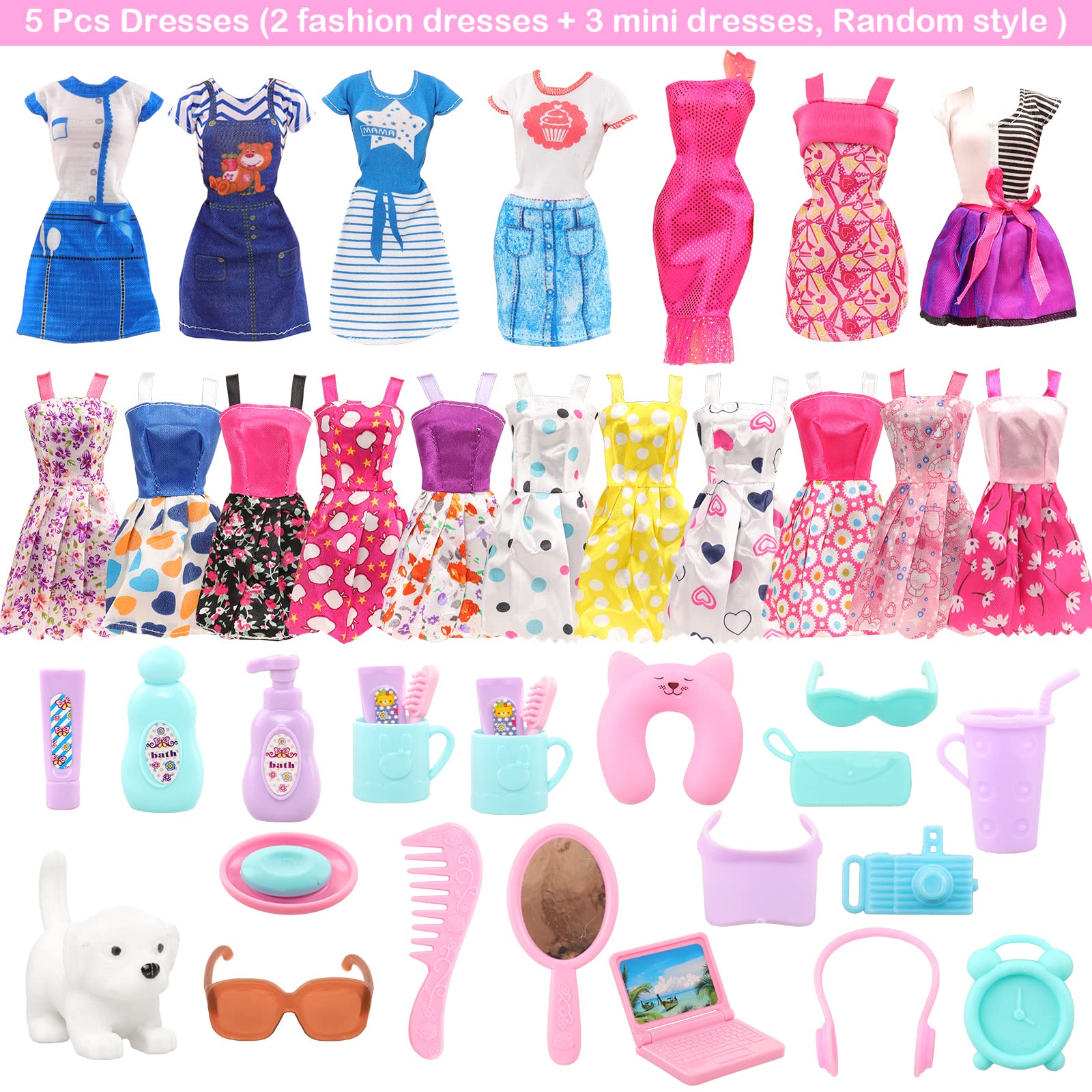 BARWA 30 Pcs 11.5 lnch Travel  - Travel Accessories With Kids avis et prix
