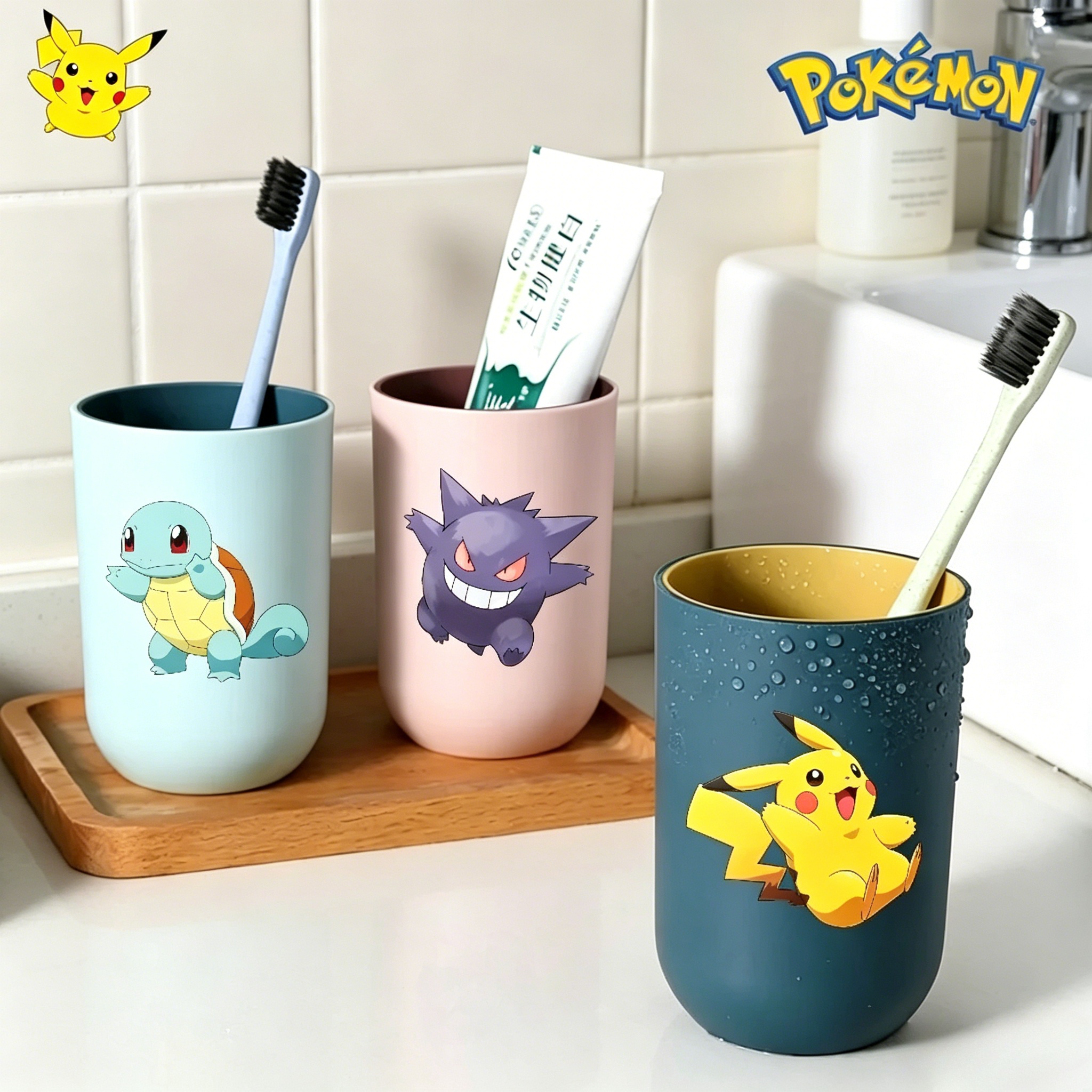 Cartoon Pokemon Bathroom Tumbl - Travel Accessories With Kids avis et prix