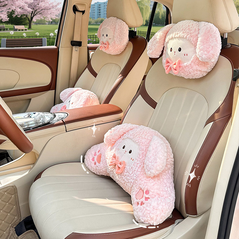 Bunny Car Seat Headrest Pillow - Travel Accessories With Kids avis et prix