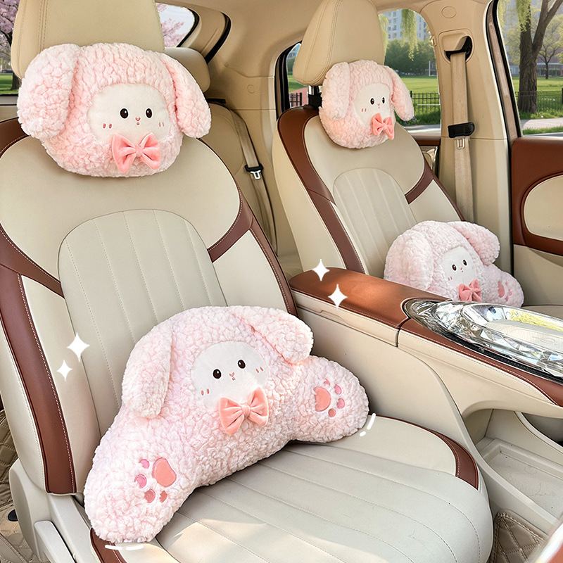 Bunny Car Seat Headrest Pillow - Travel Accessories With Kids avis et prix