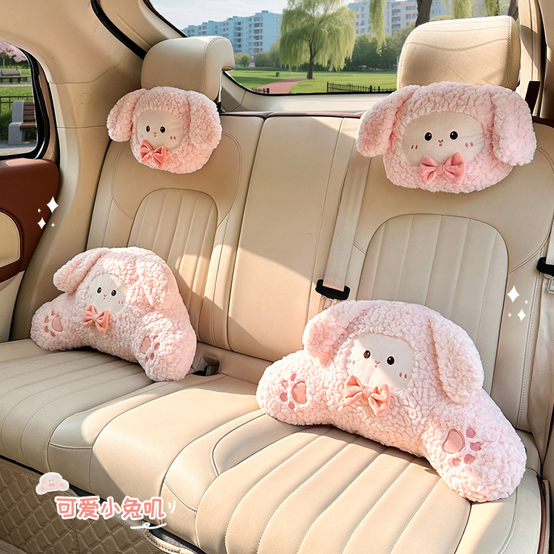 Bunny Car Seat Headrest Pillow - Travel Accessories With Kids avis et prix