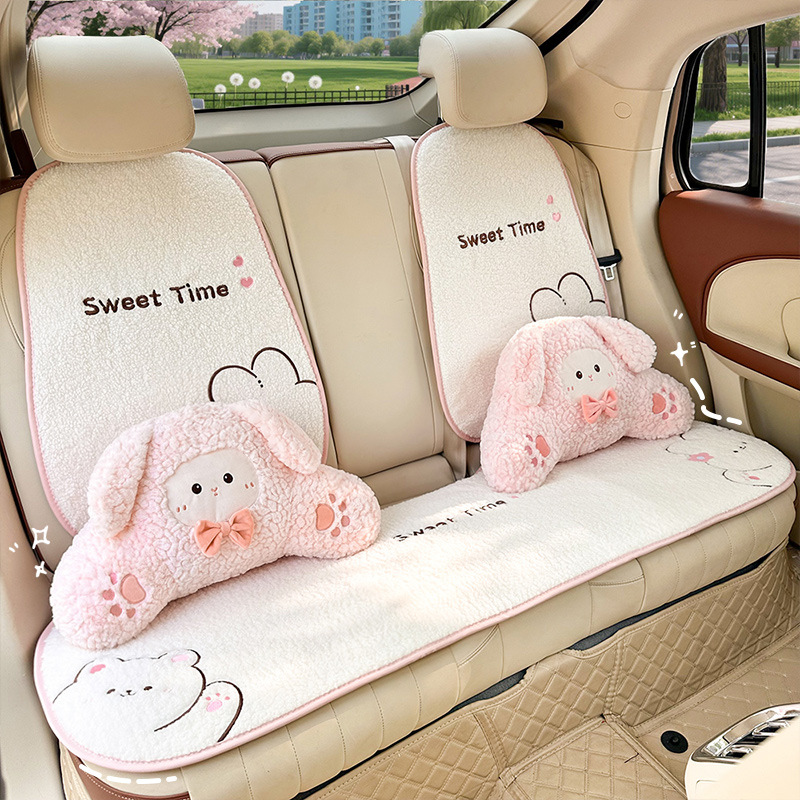 Bunny Car Seat Headrest Pillow - Travel Accessories With Kids avis et prix