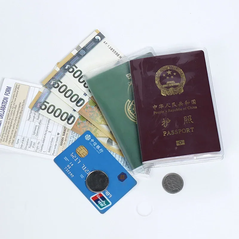 Transparent Passport Cover PVC - Travel Accessories Pouch For Women avis et prix