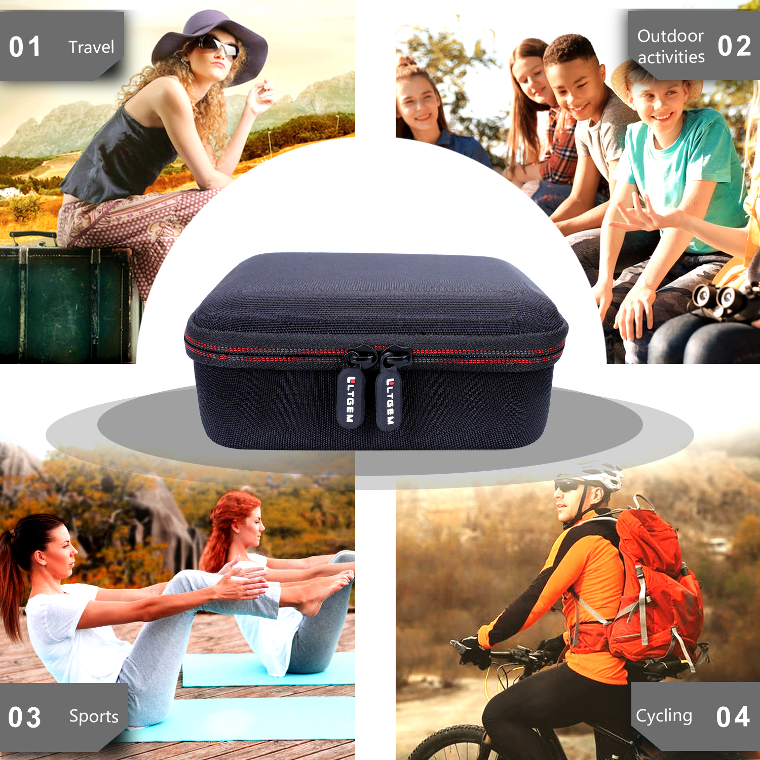 LTGEM Razor Case for Bald Men  - Travel Accessories Kit For Men avis et prix