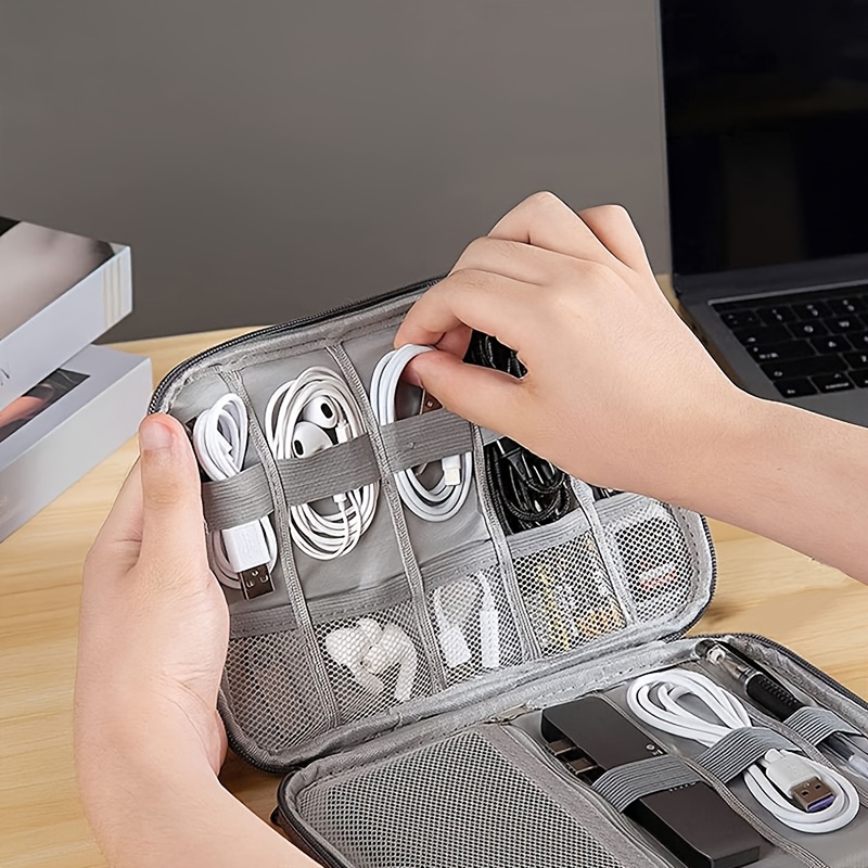 Travel Cable Organizer Case: 1 - Travel Accessories Pouch avis et prix