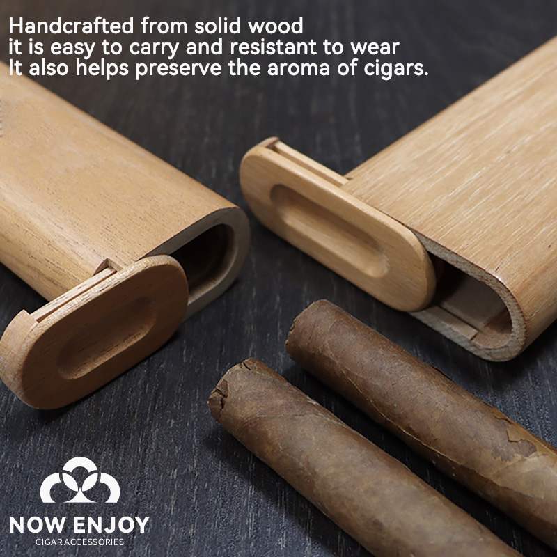 Portable Cigar Case Natural Ce - Travel Accessories Us avis et prix