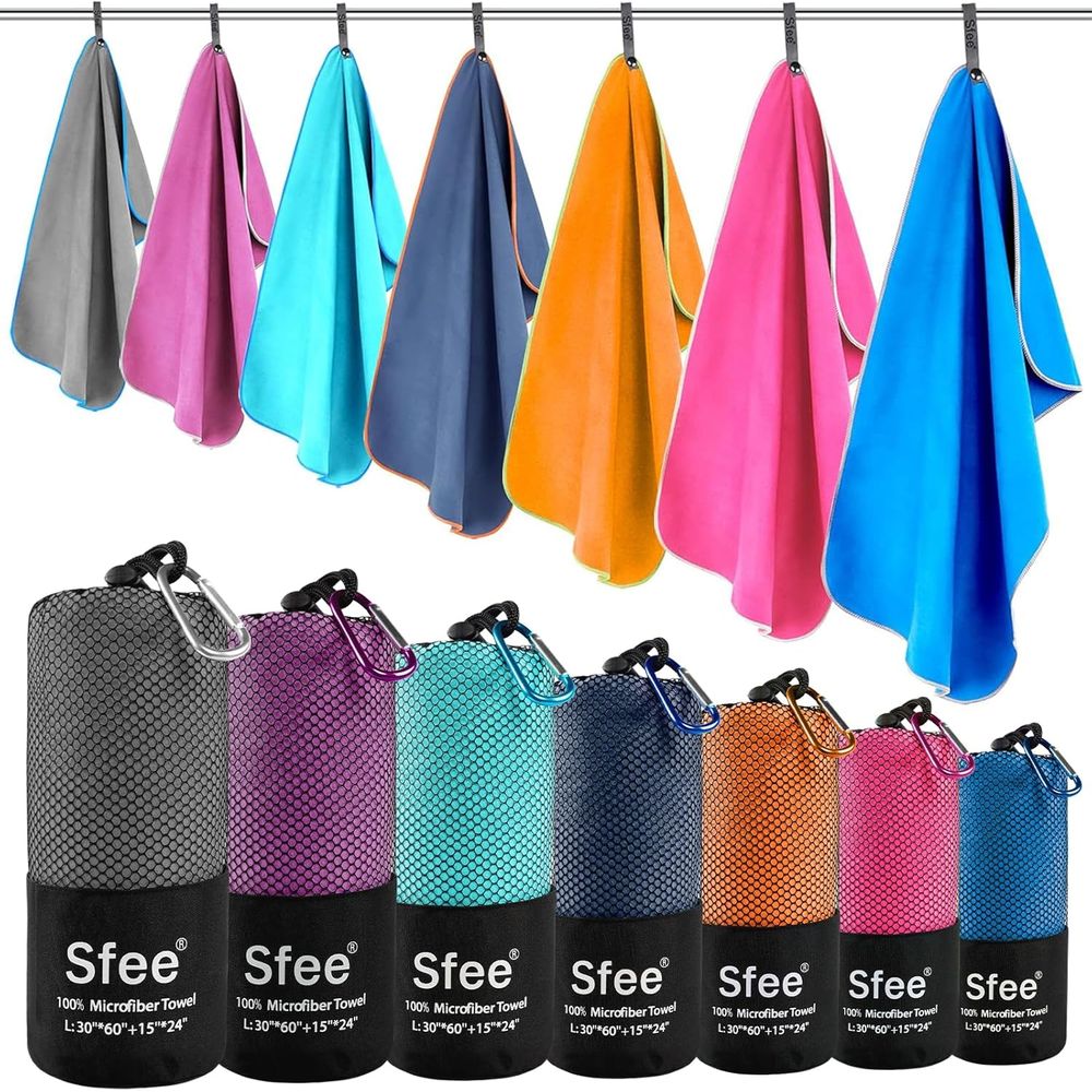Compact Large Absorbent Travel - Travel Towel Quick Dry avis et prix