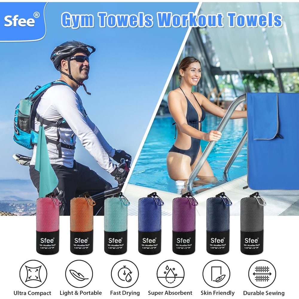 Compact Large Absorbent Travel - Travel Towel Quick Dry avis et prix