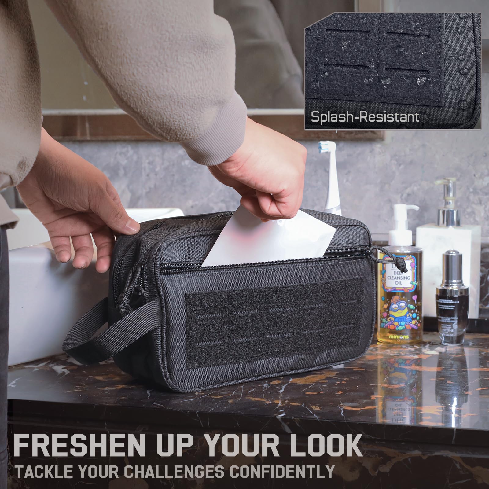 Tactical Toiletry Bag for Men, - Travel Accessories Kit For Men avis et prix