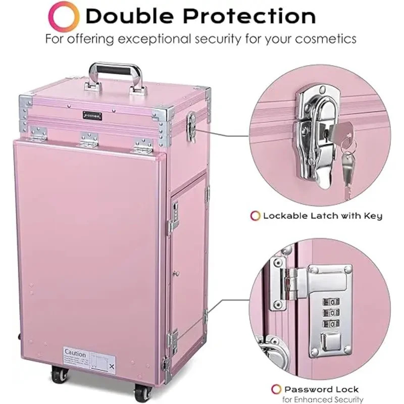 Rolling Manicure Table Foldabl - Travel Accessories In Train avis et prix