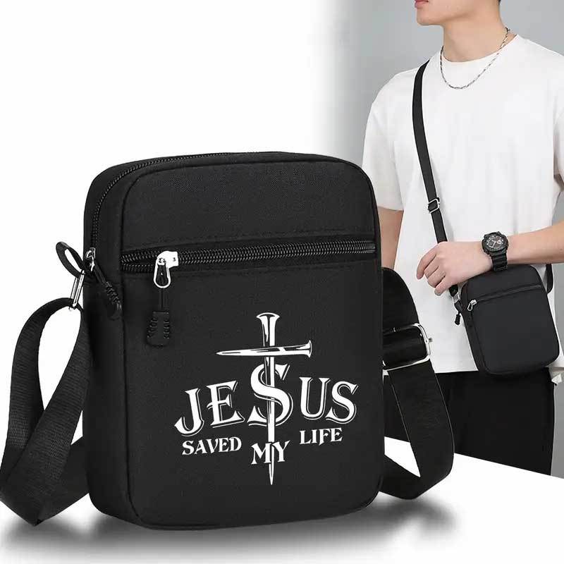Jesus Saves My Life Crossbody  - Travel Accessories Pouch avis et prix