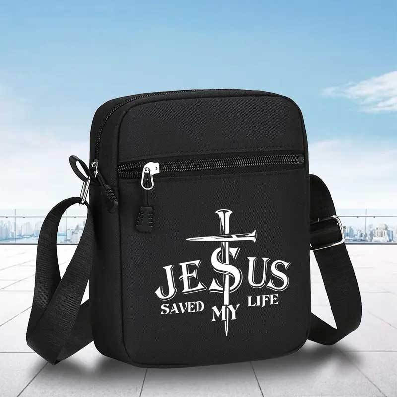 Jesus Saves My Life Crossbody  - Travel Accessories Pouch avis et prix