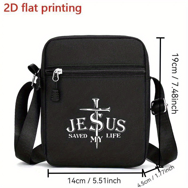 Jesus Saves My Life Crossbody  - Travel Accessories Pouch avis et prix