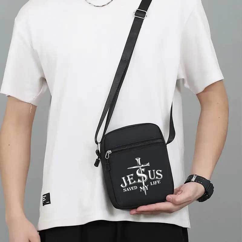 Jesus Saves My Life Crossbody  - Travel Accessories Pouch avis et prix