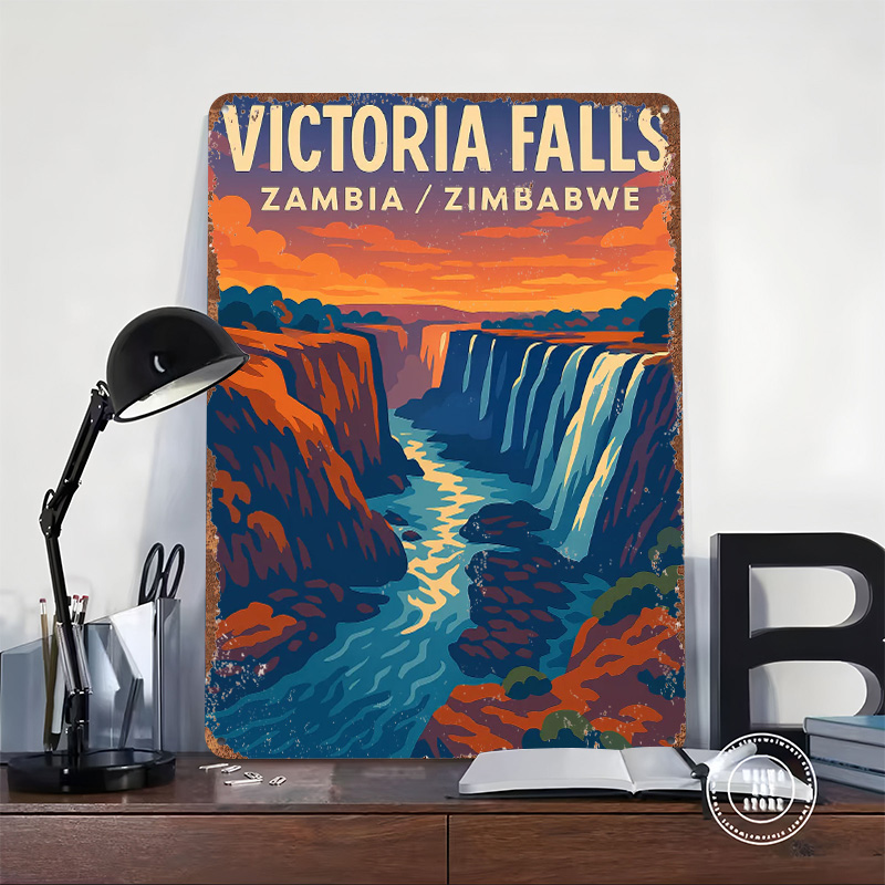 Victoria Falls Travel Tinplate - Travel Accessories Victoria avis et prix