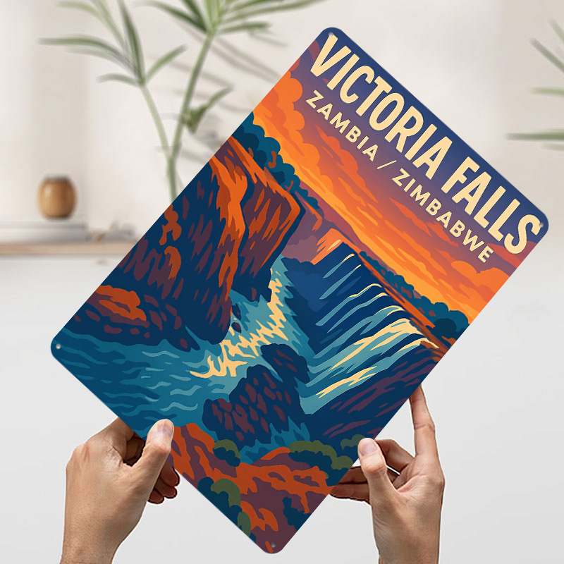 Victoria Falls Travel Tinplate - Travel Accessories Victoria avis et prix