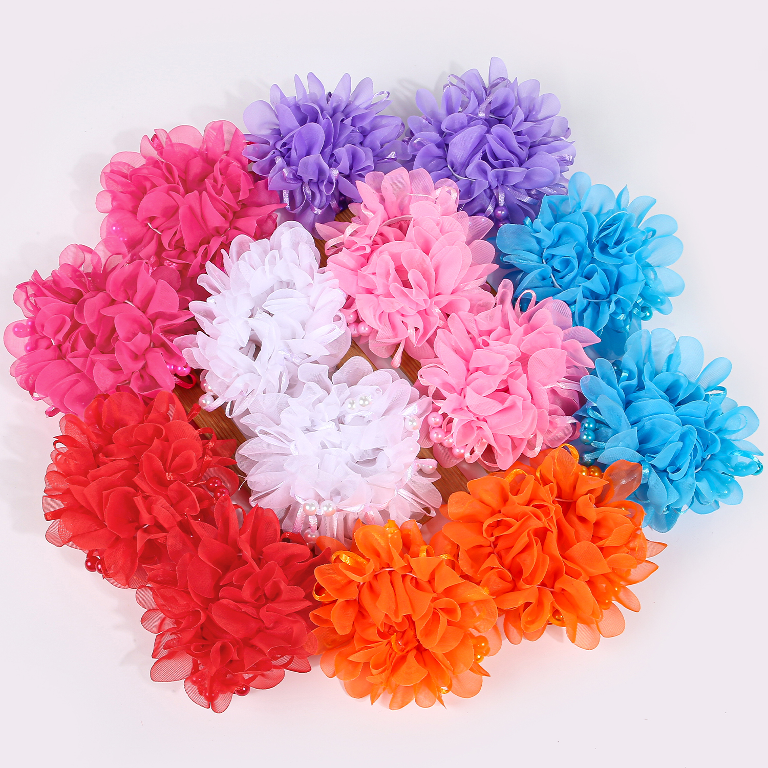 2/7pcs Girls Flower Hair Ties  - Travel Accessories With Kids avis et prix